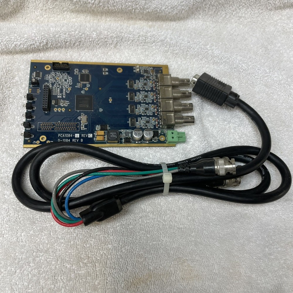 Vintage TMC Comnet PCA1084-1 Video Capture Card with Cable