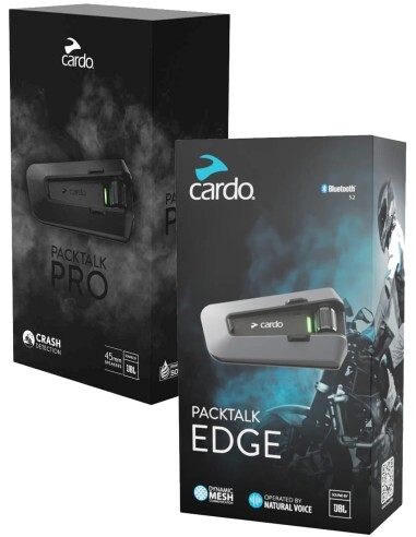 Cardo Packtalk PRO/EDGE Duo BUNDLE bluetooth motorcycle intercom Fast Shipping i