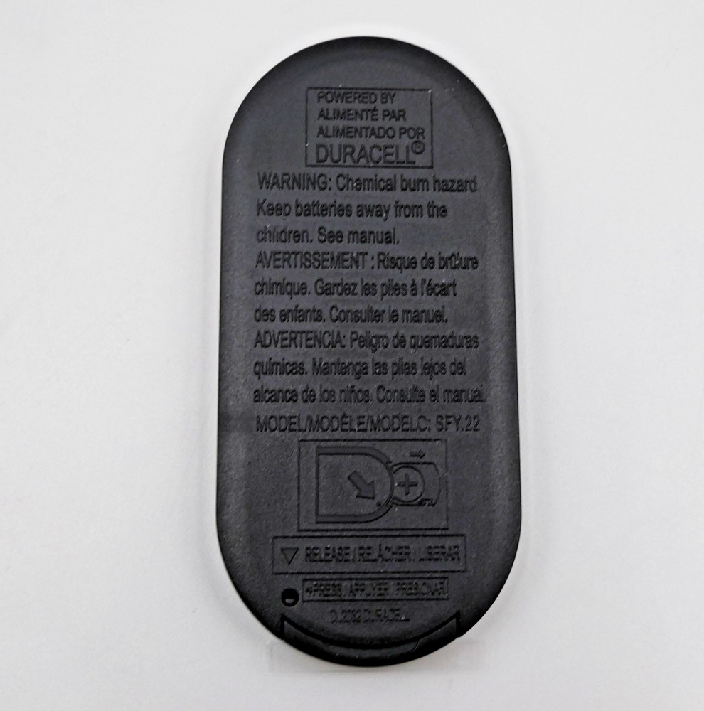 OmniBreeze Oscillating Tower Fan Remote Control OEM Replacement Battery Pull Tab