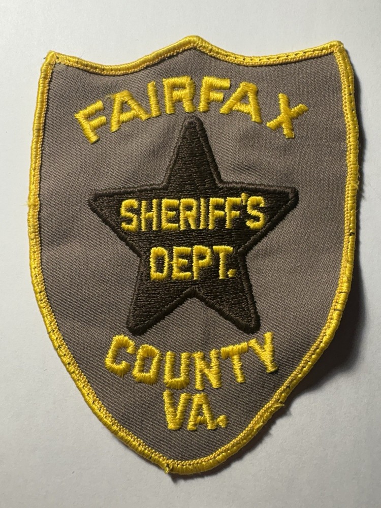 Fairfax County Virginia Sheriff Patch
