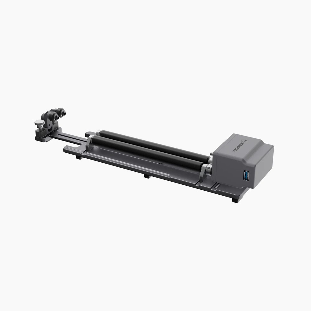 Used ATOMSTACK R6 Laser Rotary Roller,for Cylindrical Objects, Bottles, and Cups