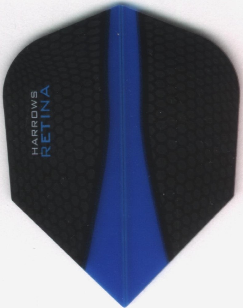 Blue RETINA Dart Flights: 3 per set