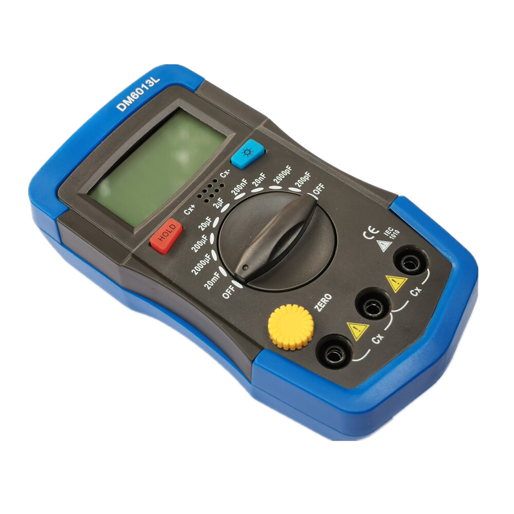 DM6013L Digital Capacitance Meter Capacitor 0-20mF Electronic Capacitance Tester