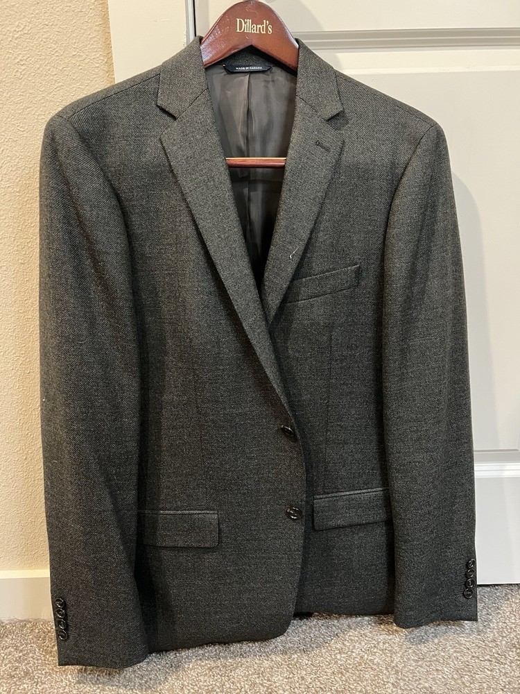 Ralph Lauren Gray Wool Blazer 40L