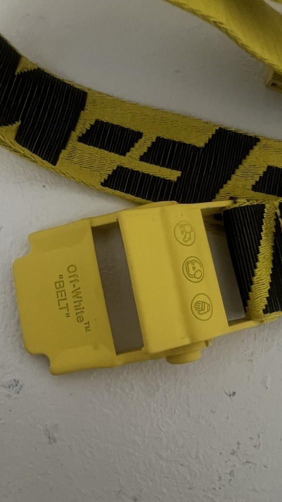 Off White industrial Belt