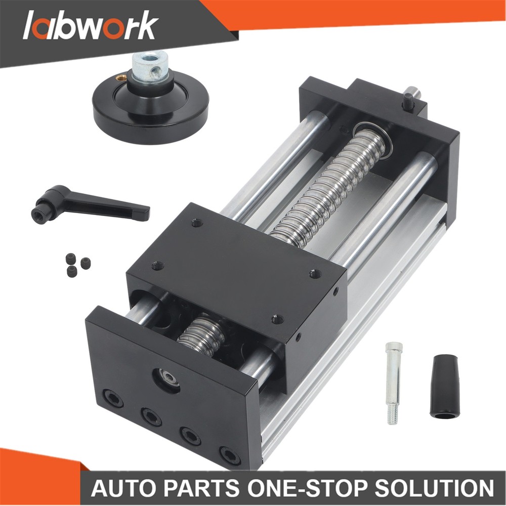 Labwork 100mm Sliding Table Linear double-track Ballscrew SFU1605 Motion Stage