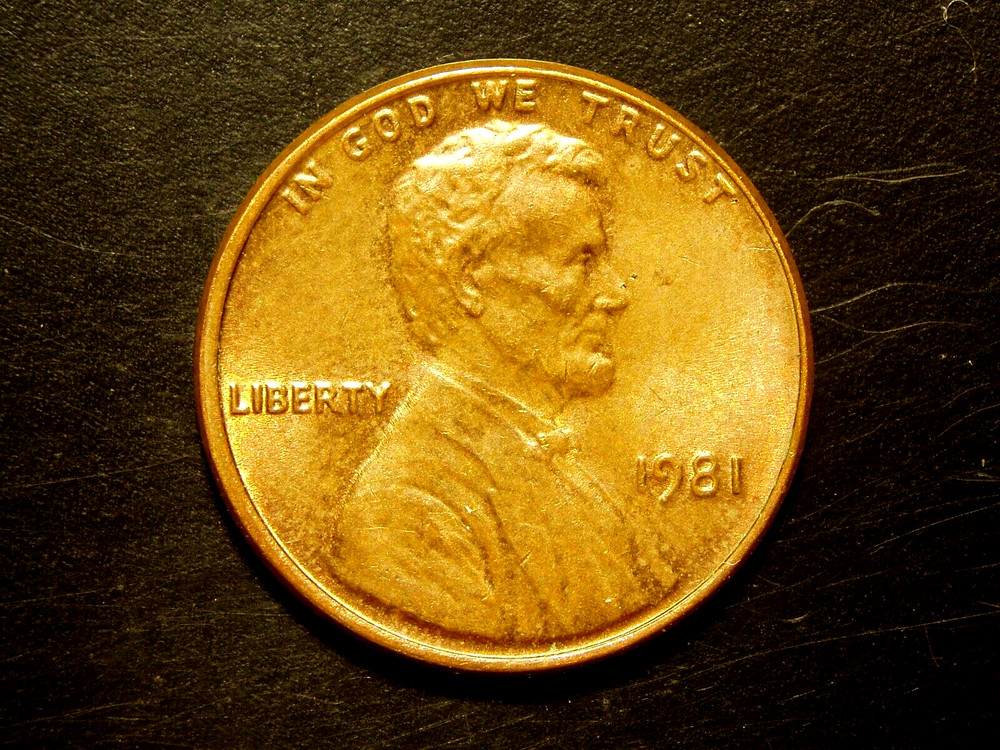1981  LINCOLN MEMORIAL CENT #7