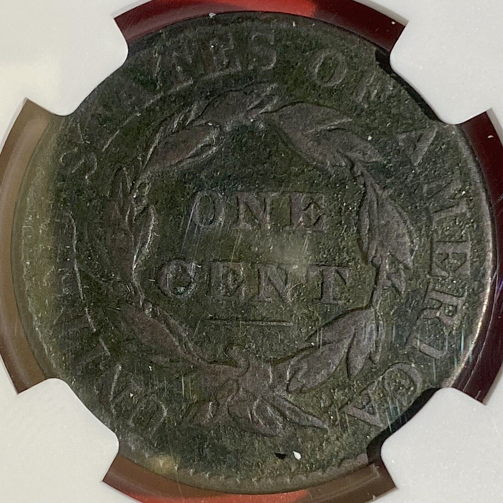 NGC-VF! 1828 CORONET HEAD LARGE CENT, NARROW DATE