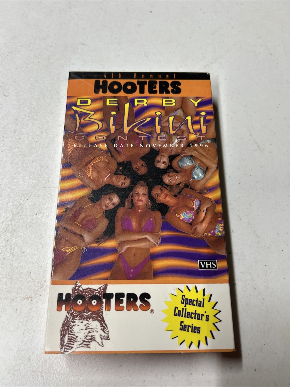 Hooters Fourth Annual Derby Bikini Contest 1996 VHS