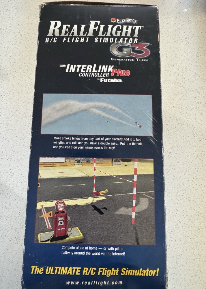 Great Planes Real Flight R/C Flight Simulator G3 Interlink Controller Only