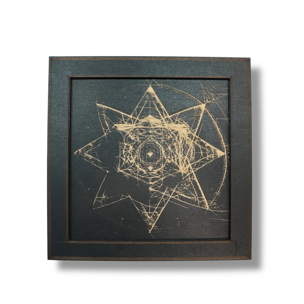 Framed Art - Organic Merkaba