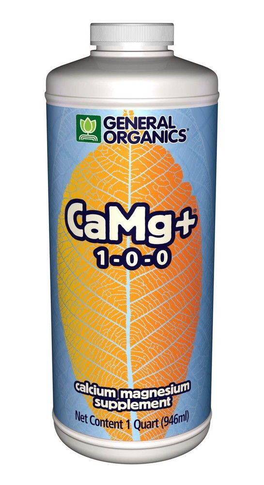 General Hydroponics CaMg+, Calcium Magnesium Supplement, Quart