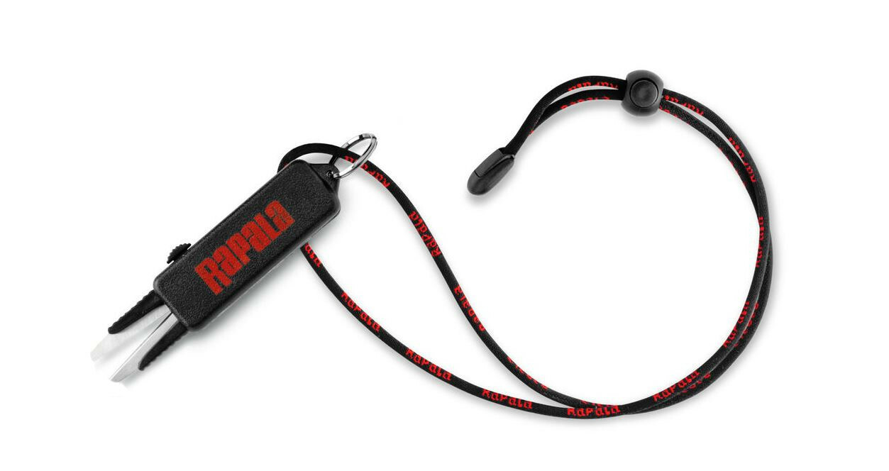 Rapala EZ Stow Fishing Line Scissors 3 3/4 inch Retractable Line Cutter RSLS
