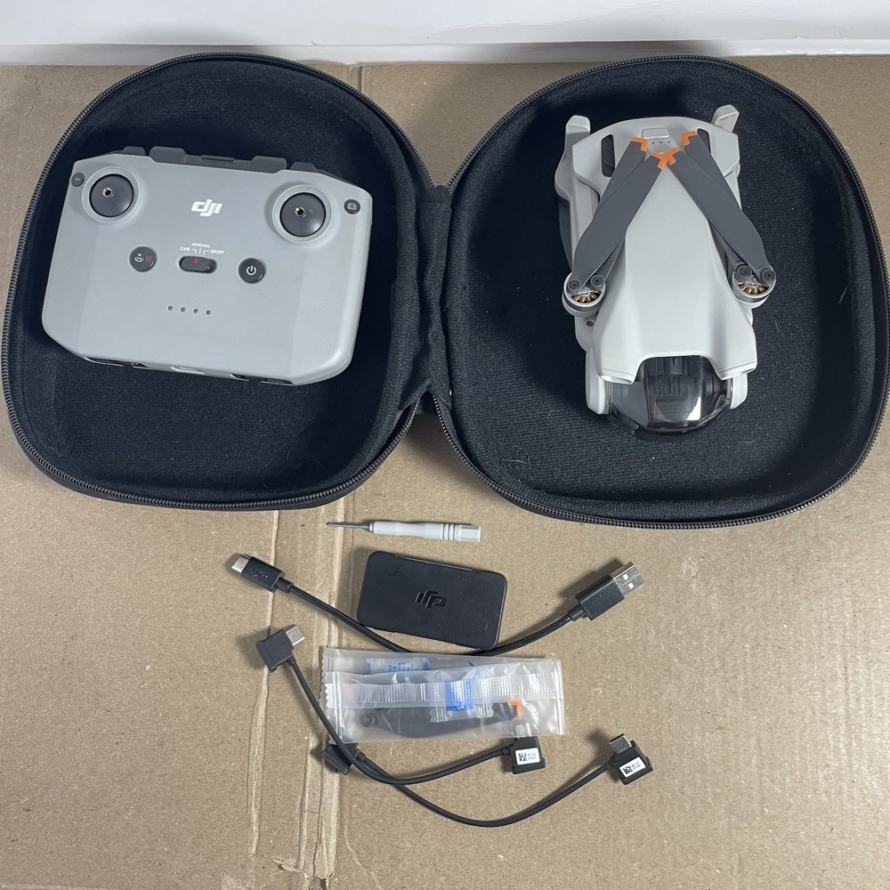 DJI Mini 3 Camera Drone (with RC-N1 Remote) Good! Tested!