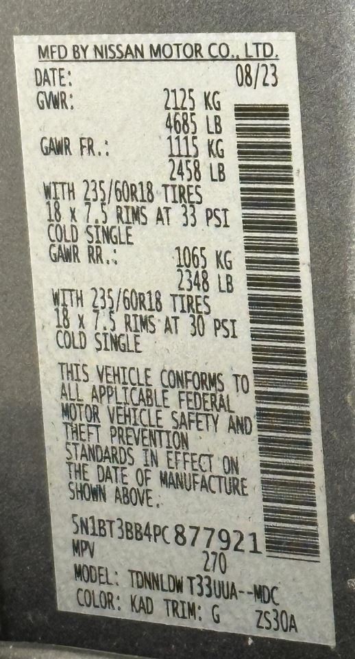 Camera/Projector Camera Front View Windshield US Built Fits 23 ROGUE 2743987