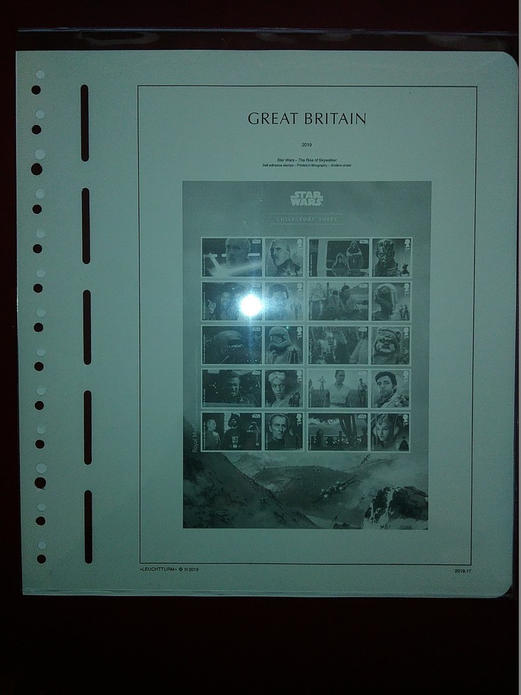 LIGHTHOUSE Commemorative Hingeless album pages Great Britain 2019 Used R2019