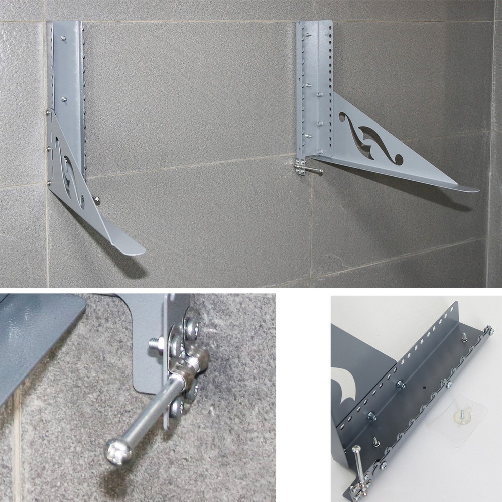 12 Layers Wall Fixed Tiled Clamshell Drying Frame Push and Flip-Open Drying Rack