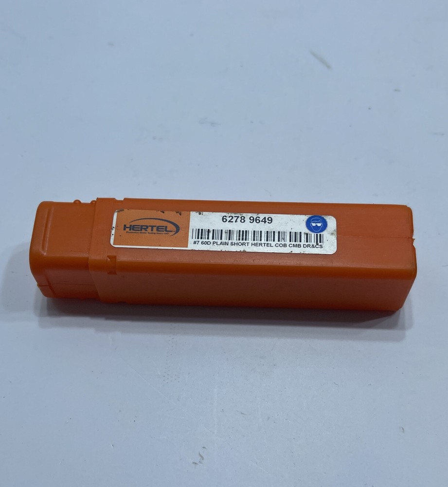 Hertel #7 60D Plain Short COB CMB DR&CS