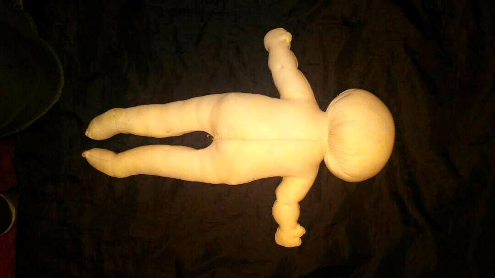 HOME MADE CABBAGE PATCH TYPE DOLL CABBAGE PATCH CRUCIFIXION