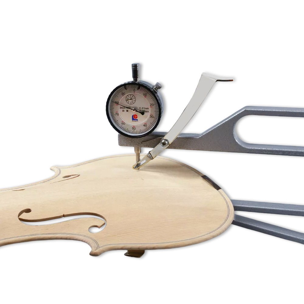 Violin/Viola Thickness Gauge Measuring Tool Dial Indicator Violin Caliper Tools