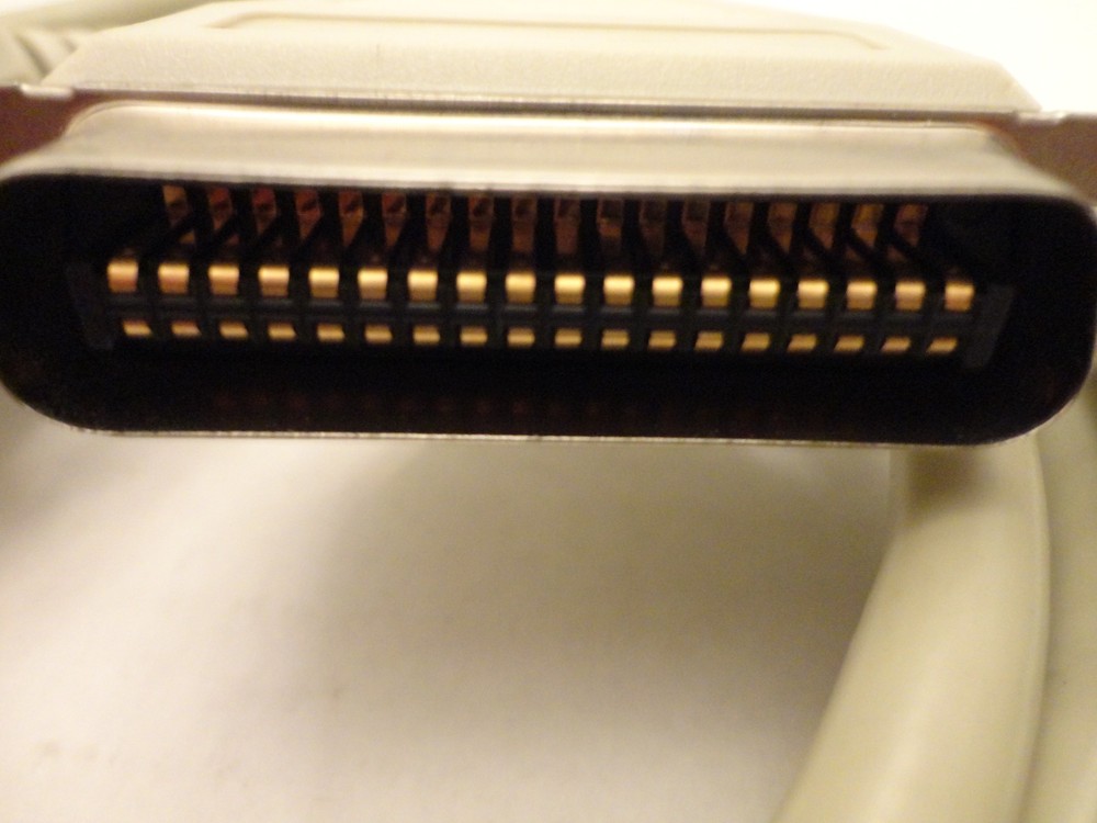 6 Foot, IEEE 1284 DB25 to Centronics 36 Pin HP Parallel Printer Cable