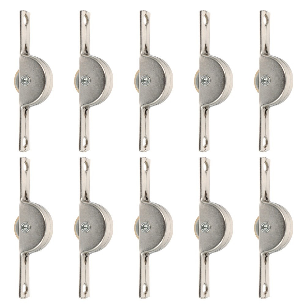 10 Pcs Cabinet Sliding Door Roller Pulley Closet Rollers Replacement