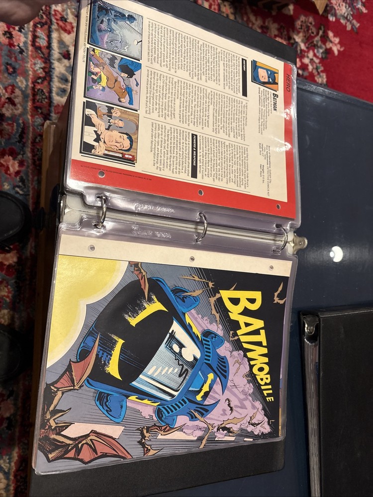 Comic Book Bio Binder
