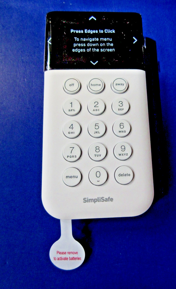 Simplisafe Keypad Home Security System New