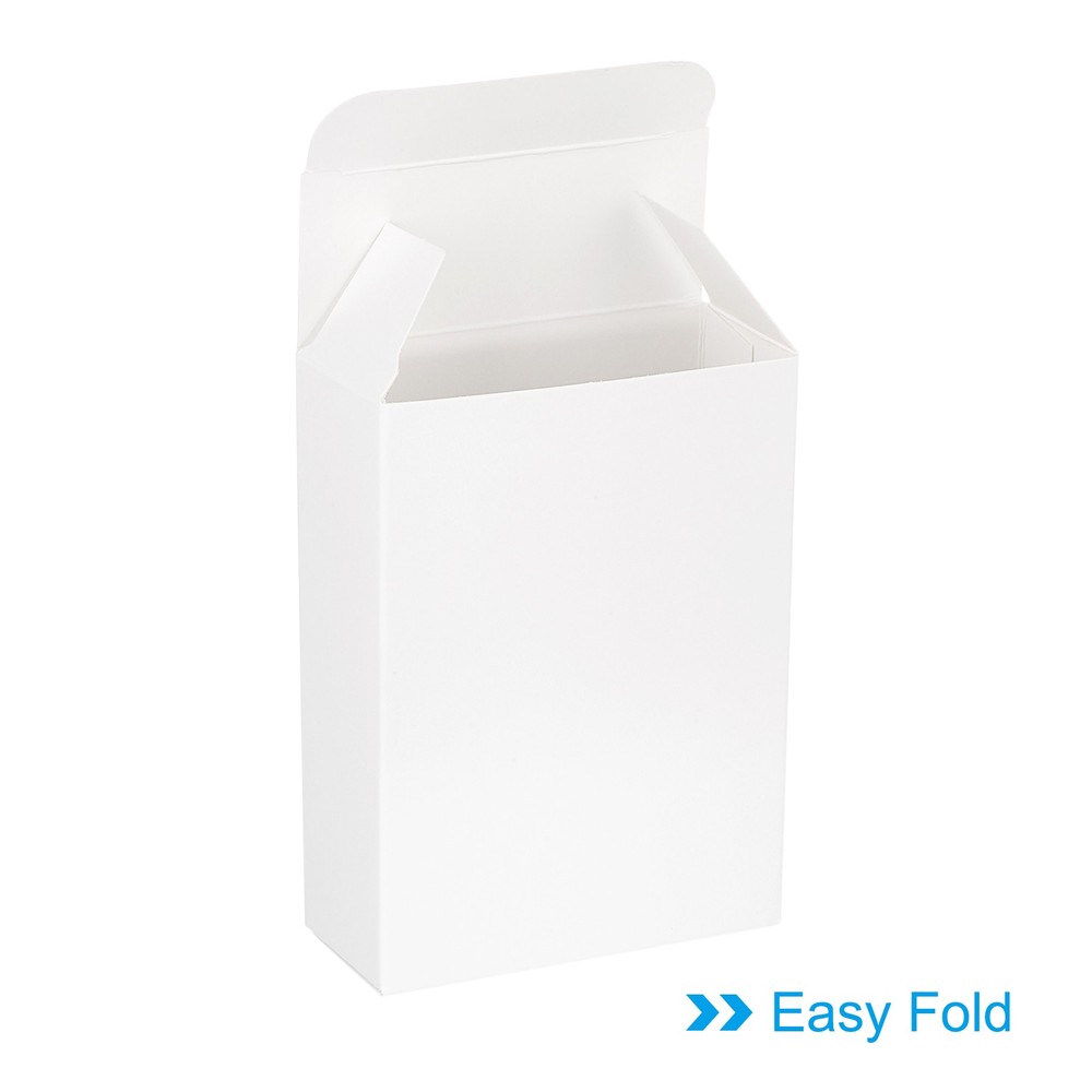 40 Pack 3.8x2.8x1.2" Paper Soap Box Soap Boxes Rectangle White