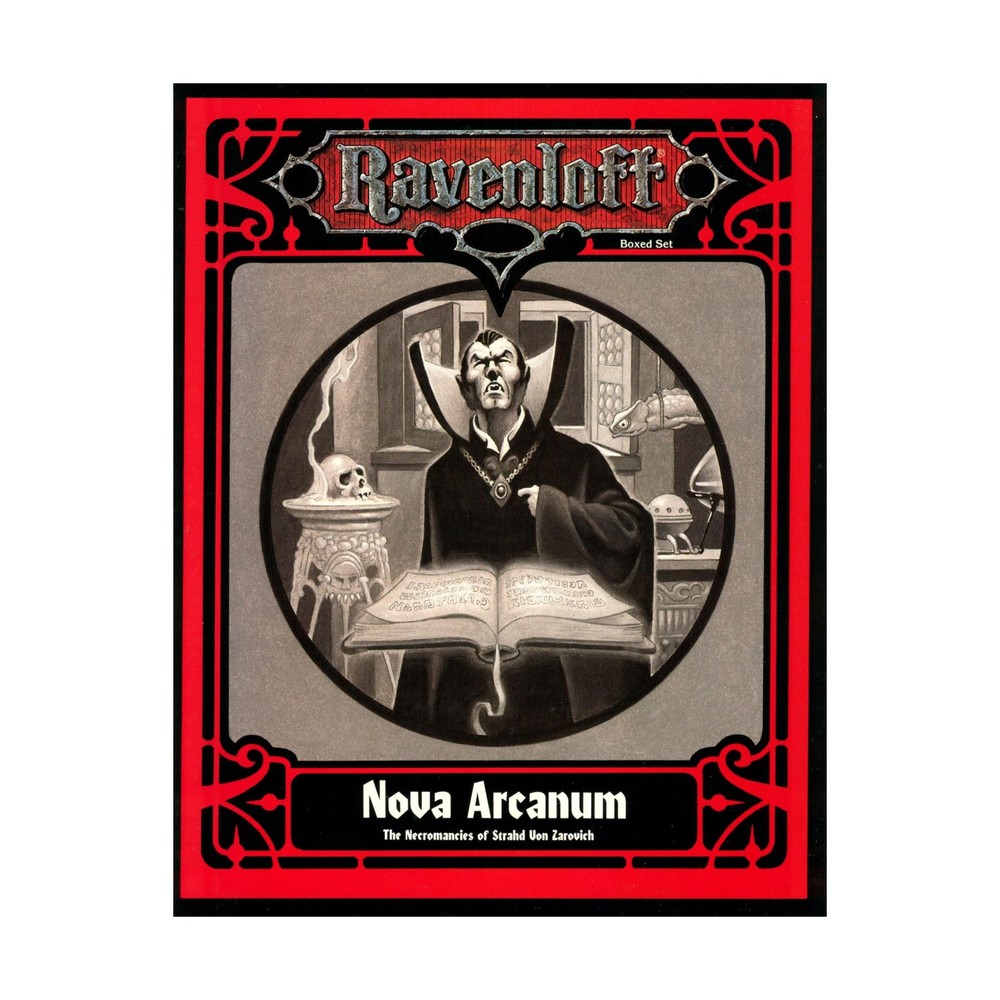 TSR Ravenloft Forbidden Lore - Nova Arcanum Only! VG+