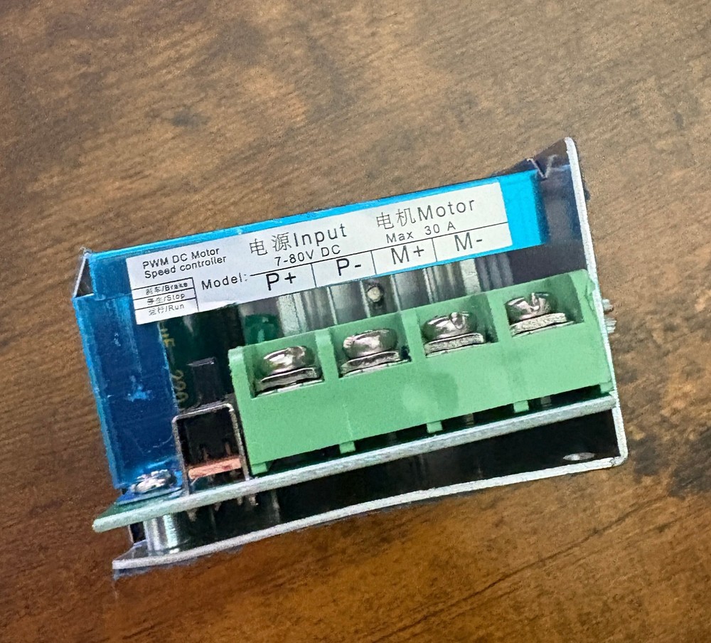 PWM DC Motor Speed controller 7-80V DC Max 30 A