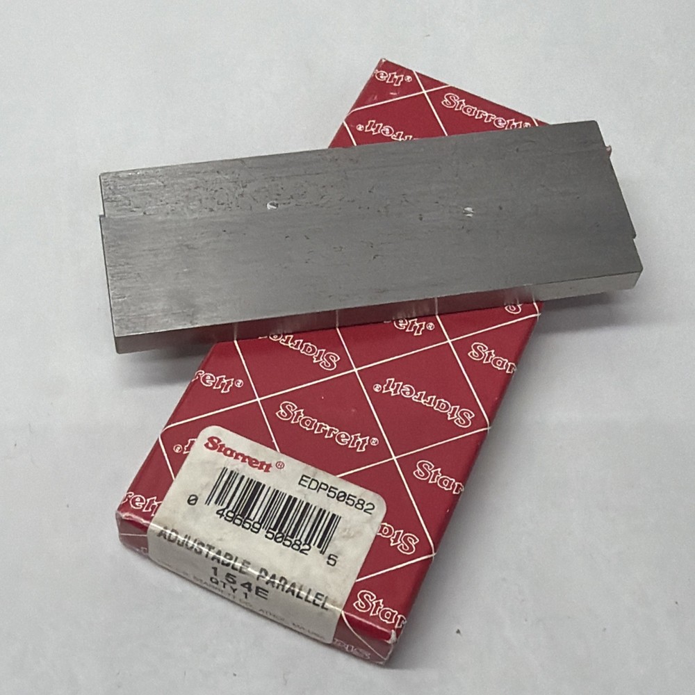 Starrett 154E Adjustable Parallel EDP # 50582 260126 LS Starrett Parallel