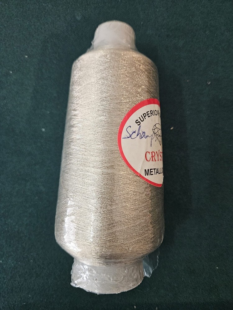 Pweter Metallic Machine Embroidery Threads - 20000 Yards