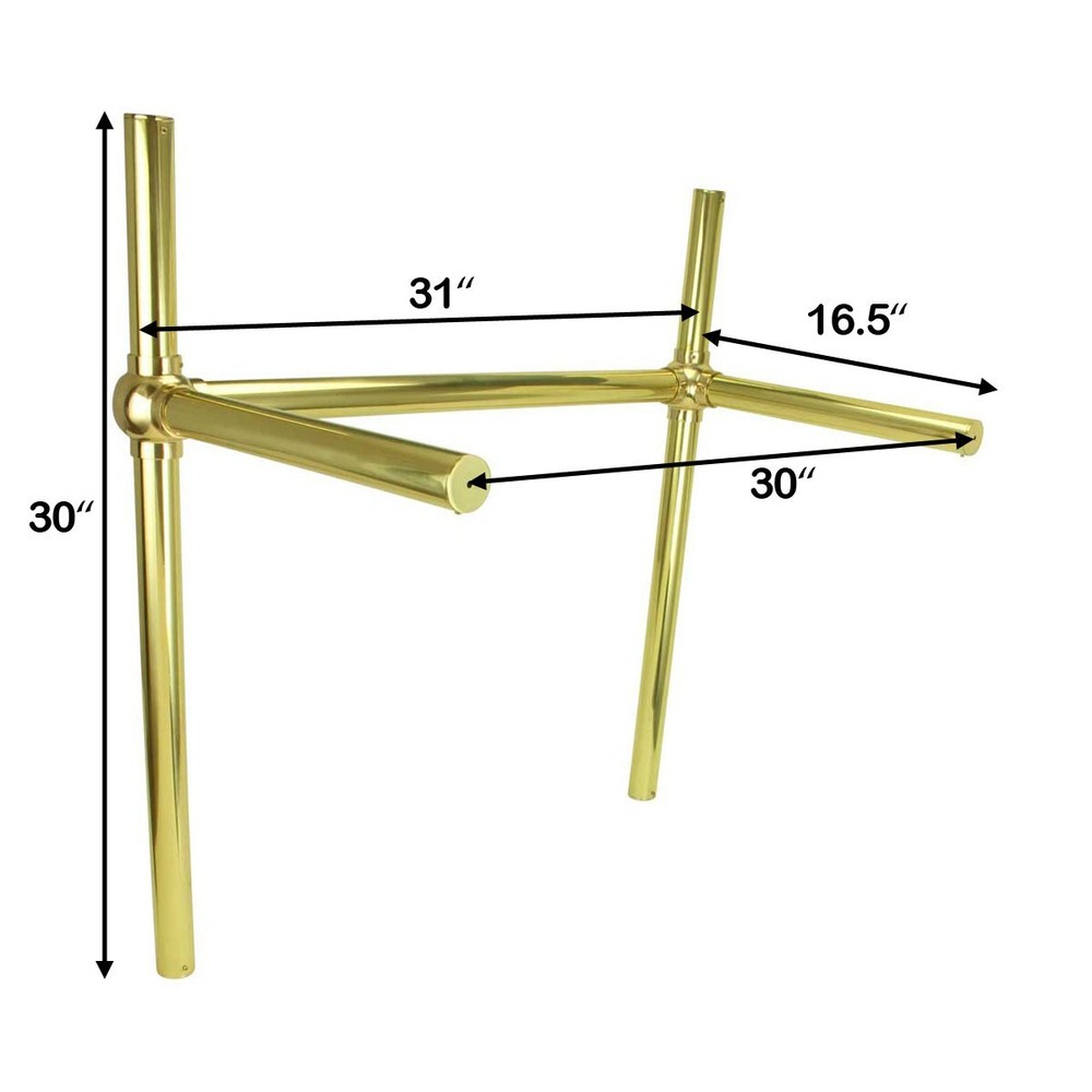 Brass Belle Epoque Single Legs