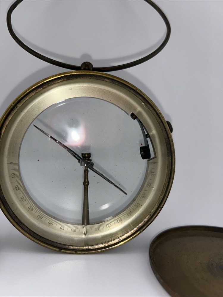 Antique Mining Dip Needle Compass