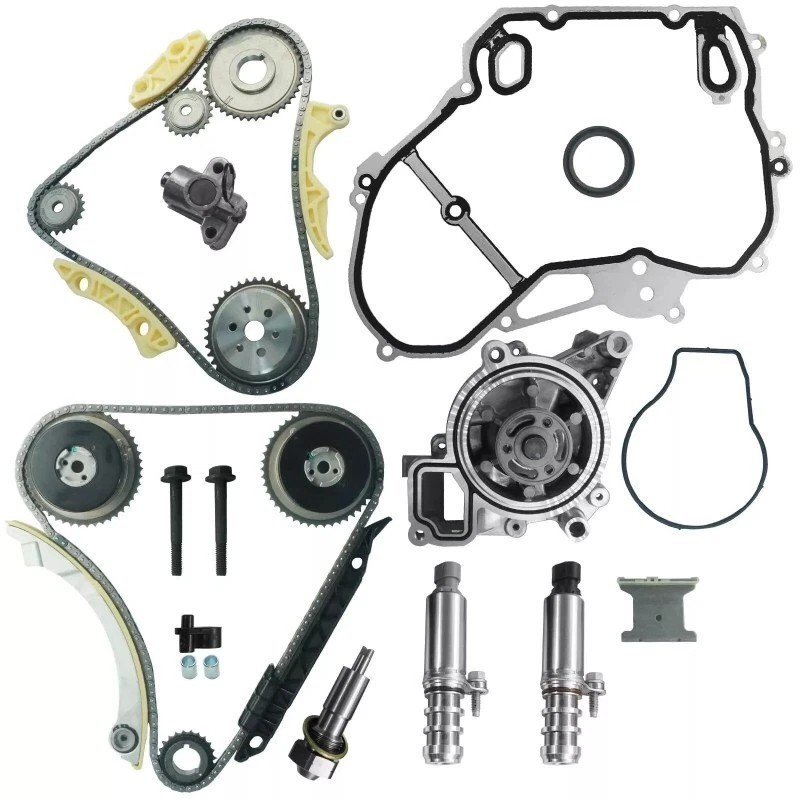Water Pump Timing Chain Kit For GM 2.4L Ecotec VCT Selenoid Actuator 2009-2017