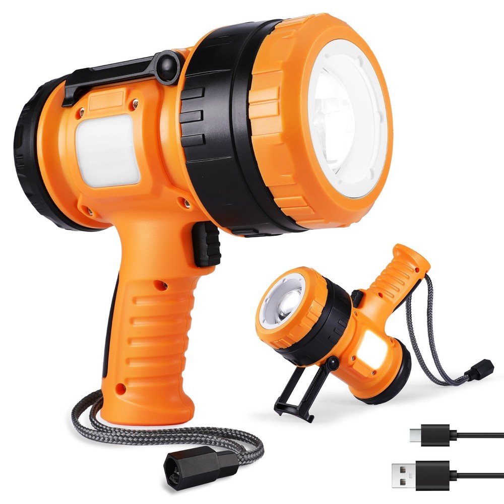 EverBrite Zoomable Spot Light with Foldable Stand 5 Light Modes Handheld LED