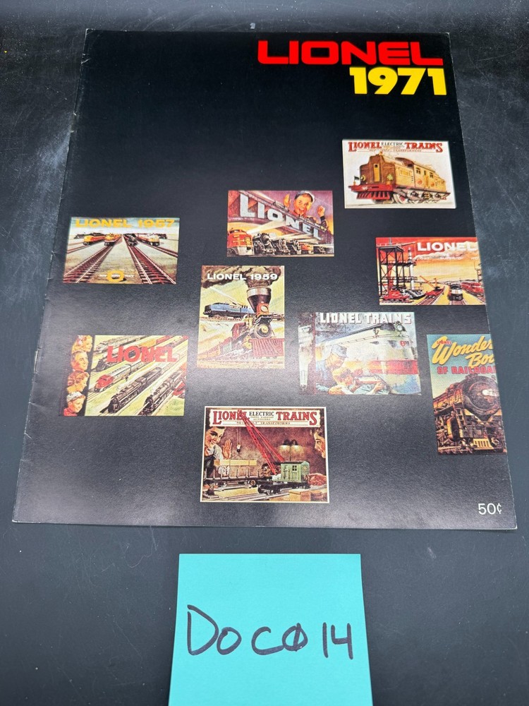 Lionel 1971 Train Catalog