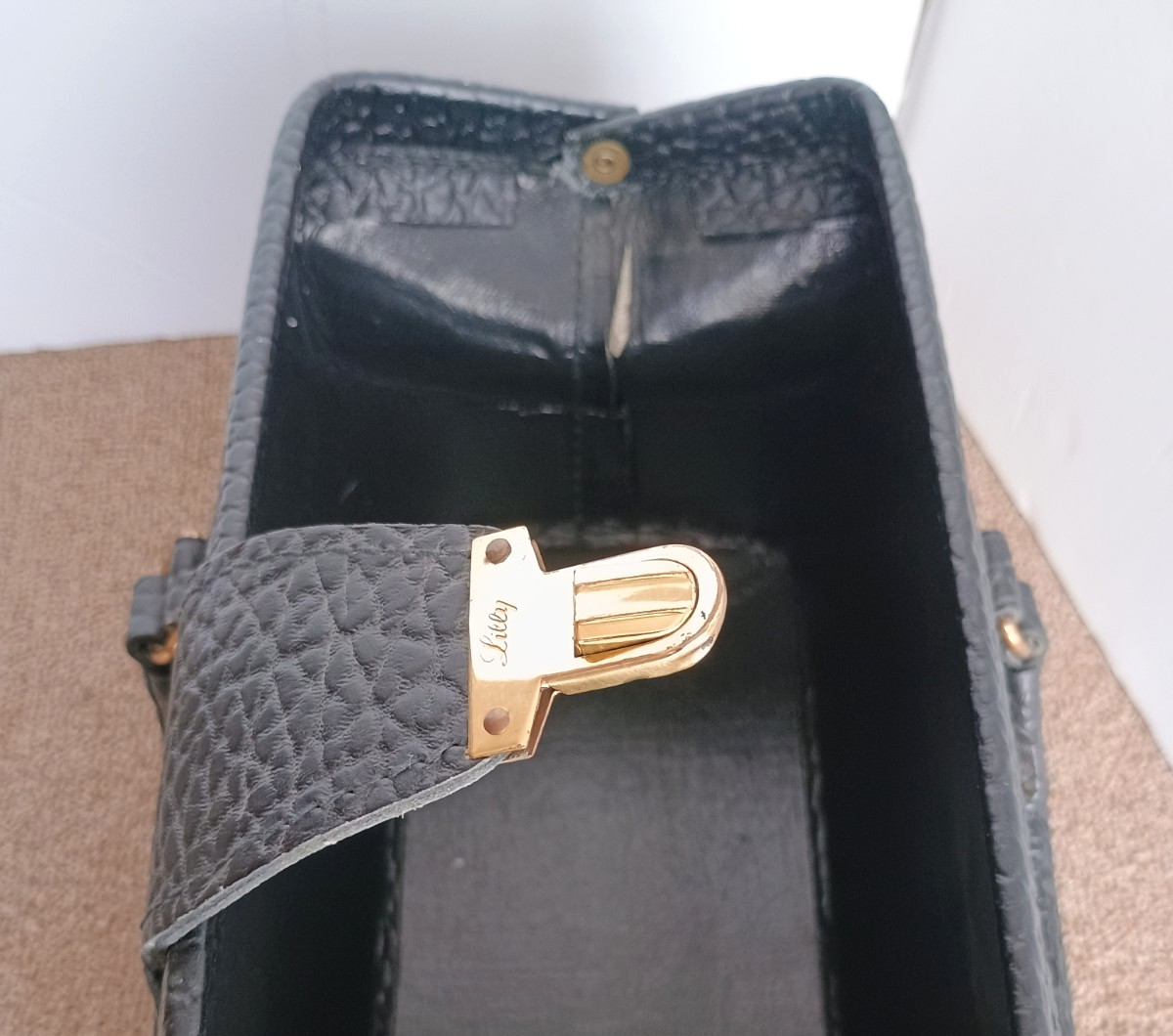 Vintage Leather Lilly Doctors MD Bag Hewlett Packard-RS Stethoscope WA Otoscope