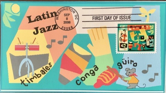 Anon E. Mouse 4349 Latin Jazz timbales guiro congo