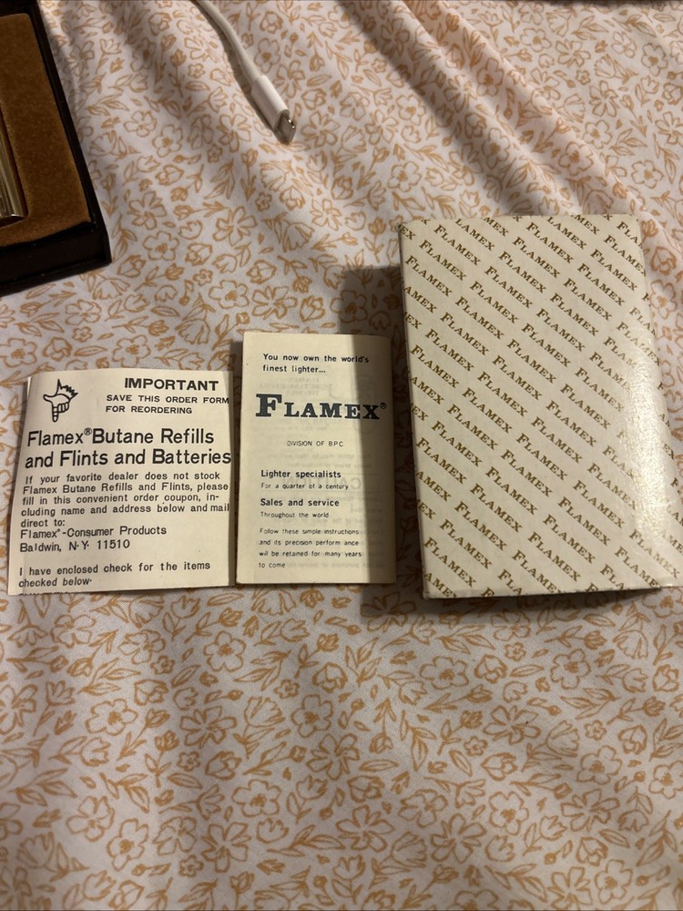 VTG FLAMEX WHISPER LITE ELECTRONIC LIGHTER