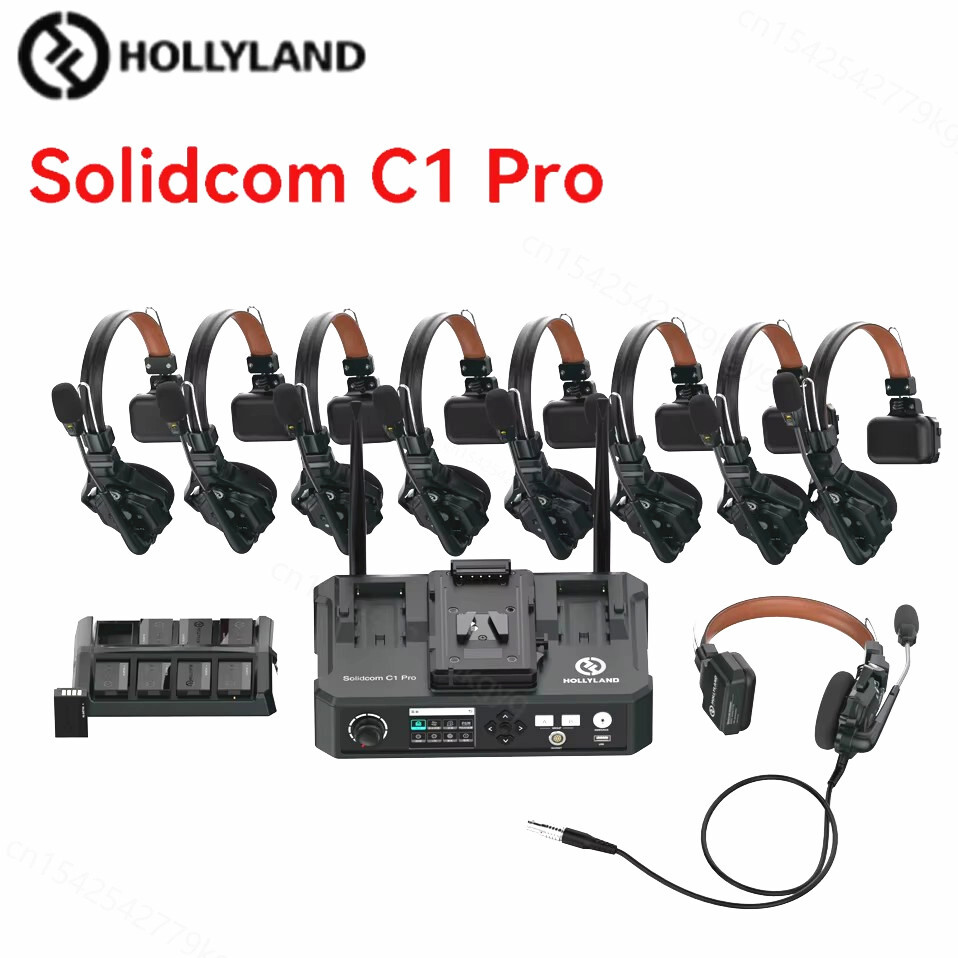 Hollyland Solidcom C1 Pro 350m Full-Duplex ENC Wireless Intercom Headset System