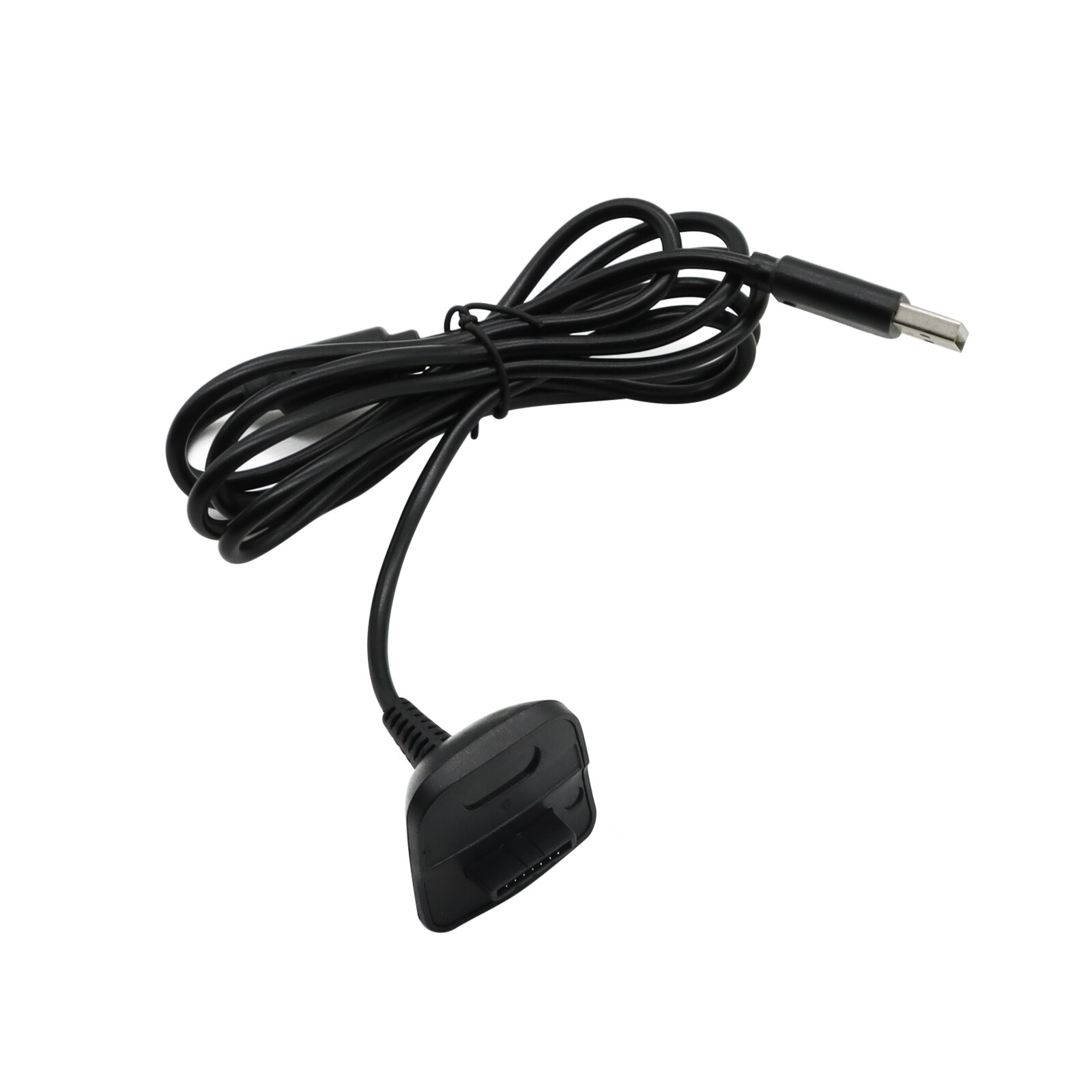 For Xbox 360 Black Wireless Controller USB Charging Cable Replacement Charger