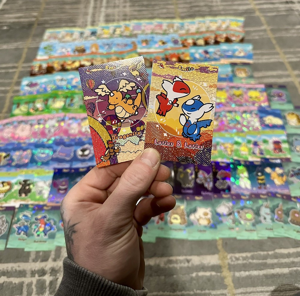 Pokemon Smile Database *3Pk Bundle* - Serialized box (150+ cards per box)