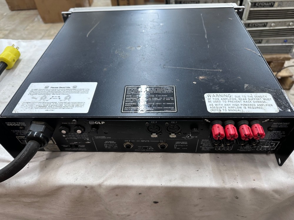 Crown Macro-Tech 3600VZ Professional Power Amplifier
