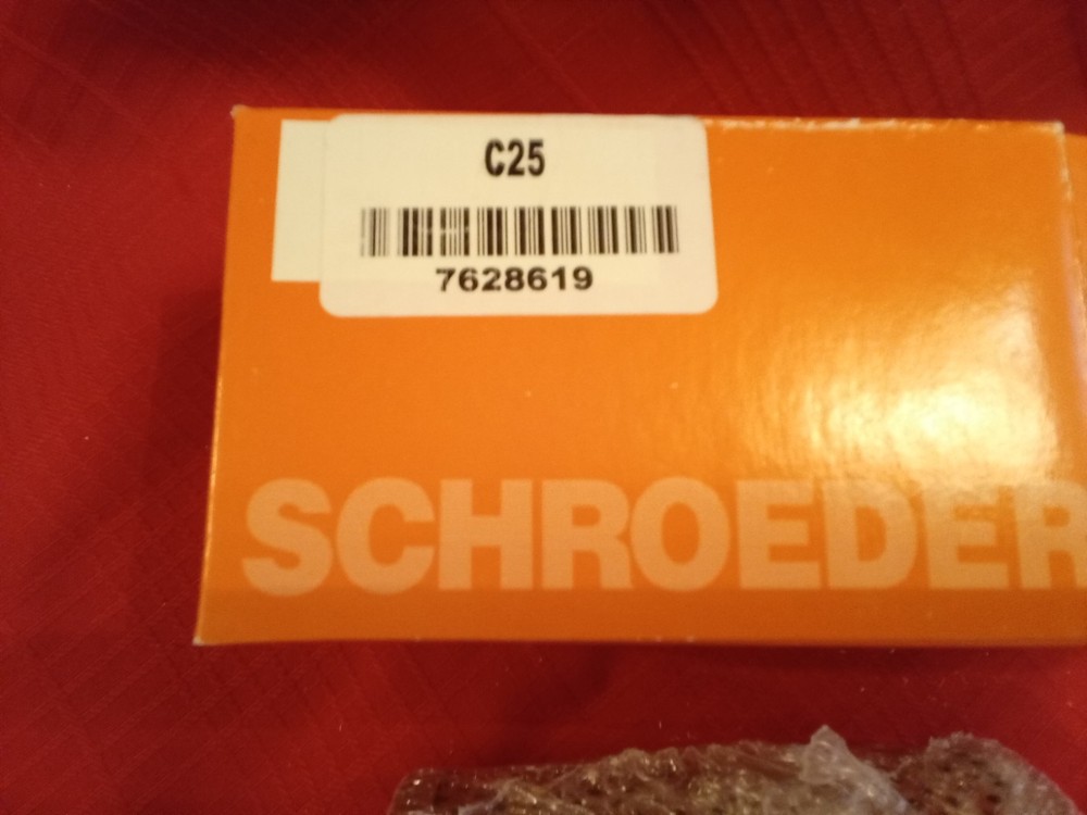 Schroeder Element Filter C25, 7628619, new in BOX