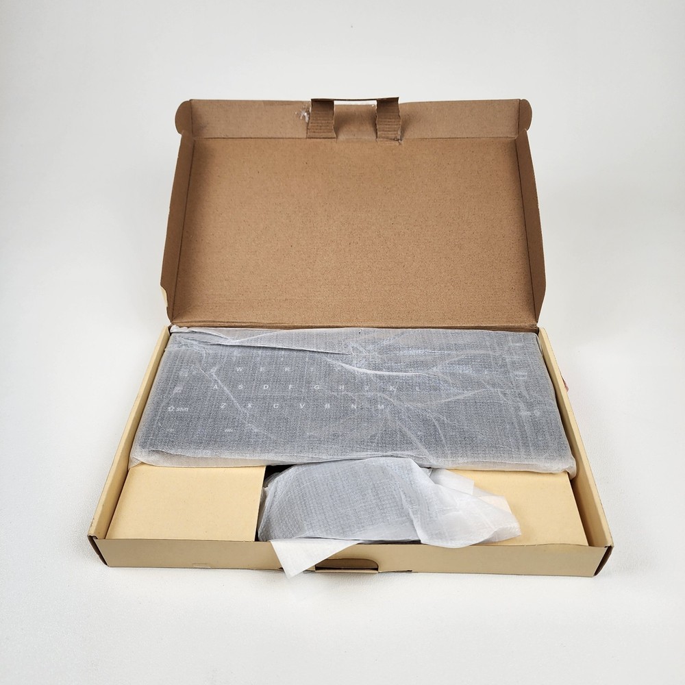 TECKNET Wireless Keyboard Mouse Combo USB Receiver Slim Compact TK-KM006