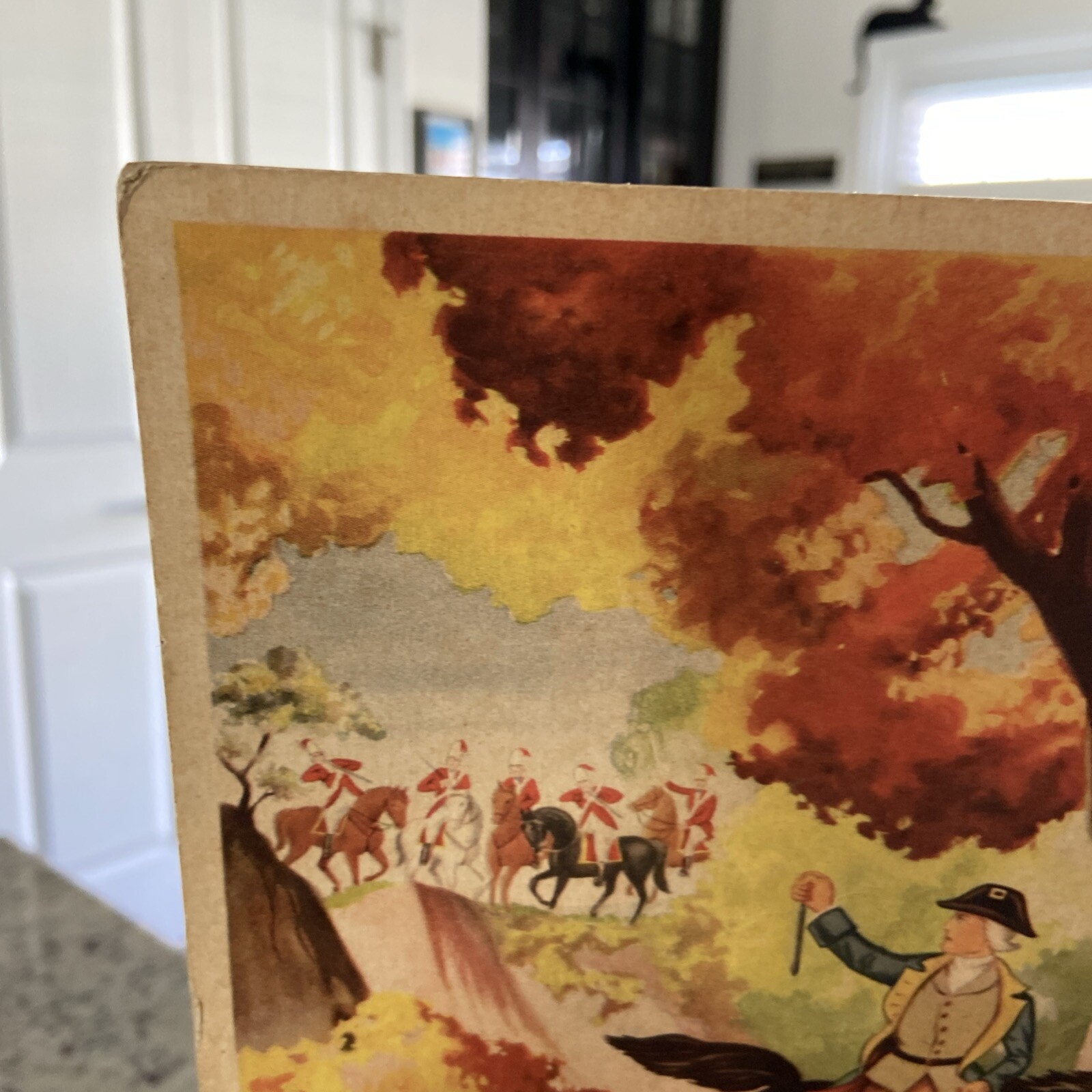 Putnam Dyes antique store fan sign, 1920s Peoples Drug Frederick