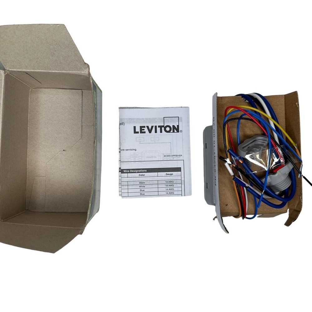 Leviton OPP20-D2 Occupancy Sensor Gray OCC Sensor Power Pack OPP20-0D2