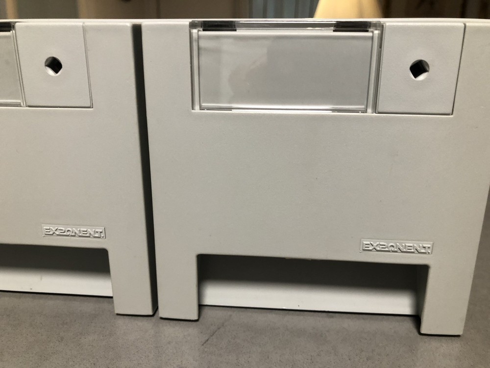Vintage Exponent Media Storage System Floppy Disk Organizer